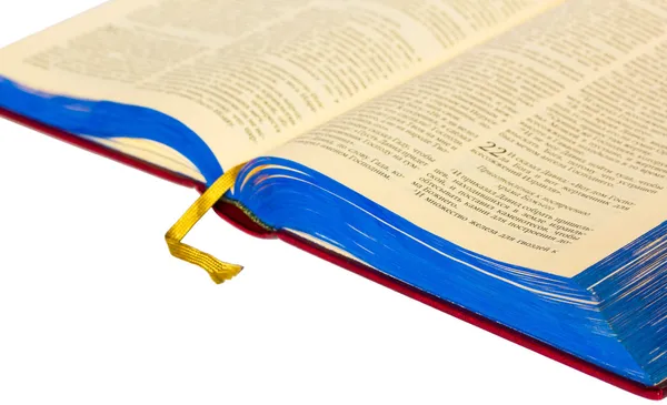 Bíblia Aberta — Fotografia de Stock