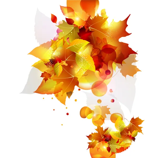 Fond d'automne . — Image vectorielle