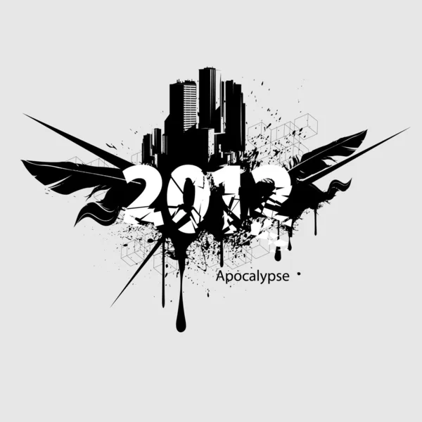 Apocalypse 2012 — Image vectorielle