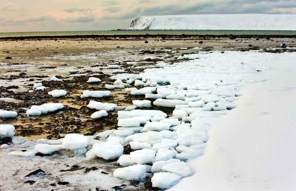 Il ghiaccio marino è distrutto — Foto Stock