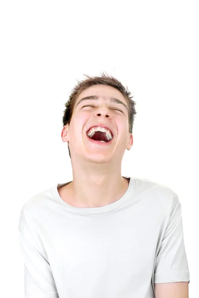 Teenager lachen — Stockfoto