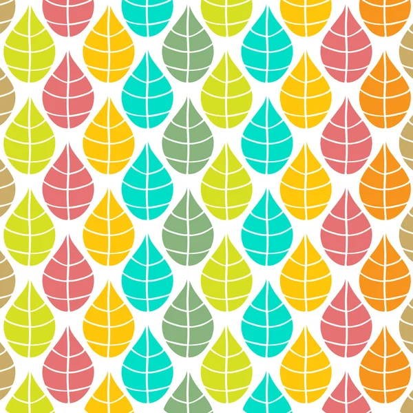 Фон с разноцветными листьями — стоковое фото