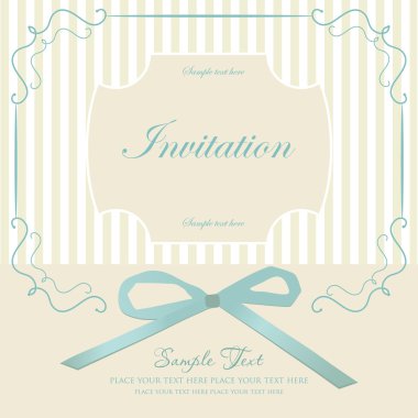 Design for invitation clipart