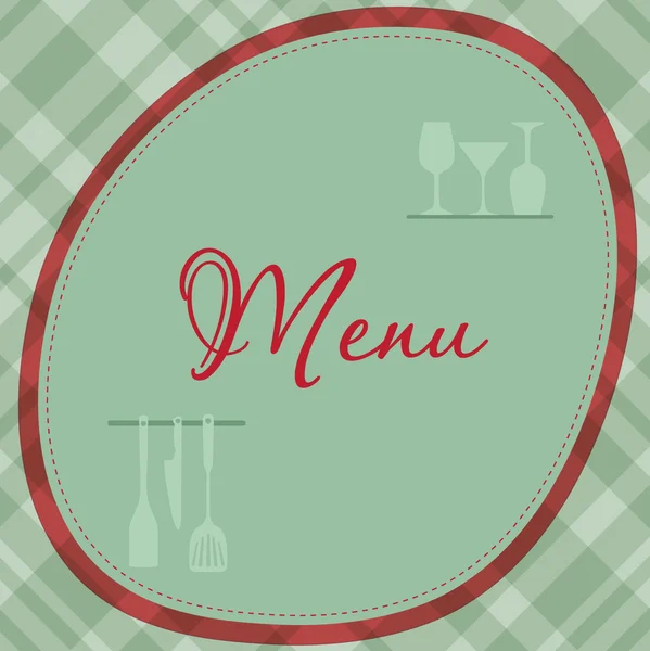 Restaurant and bar menu list — Stock Vector