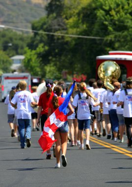 Ojai 4th Temmuz geçit 2010