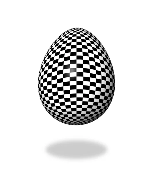 stock image Egg Checkered