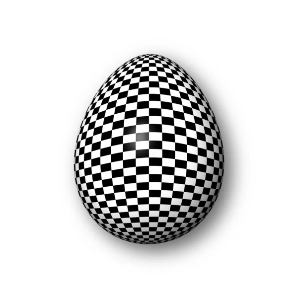 Checkered jaj — Zdjęcie stockowe