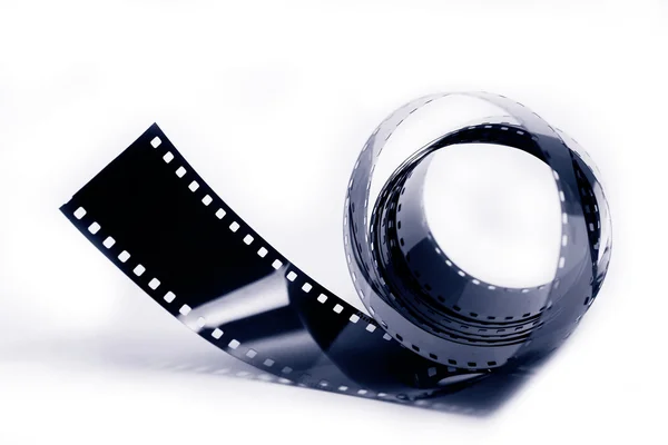 Film på hvid baggrund - Stock-foto