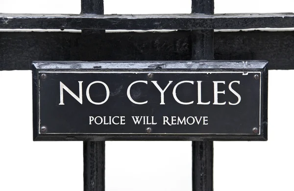 No Cycles — Stock Photo, Image