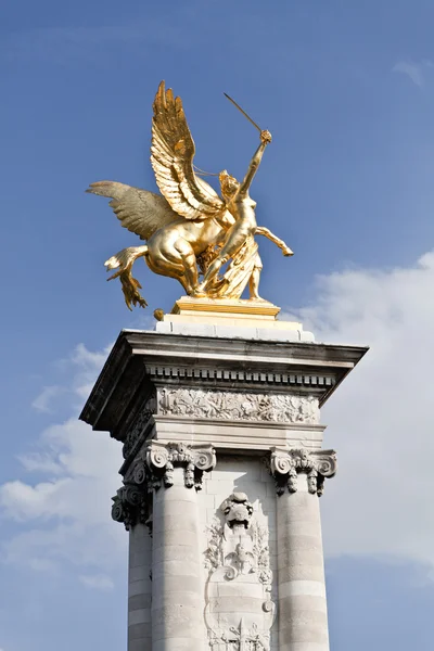 Paris Pont Alexandre III — Stock Photo, Image