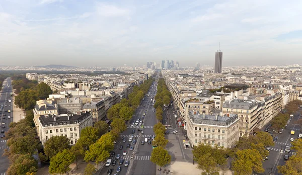 Pohled na Paříž — Stock fotografie