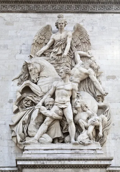 Arch of Triumph – La Résistence — Zdjęcie stockowe