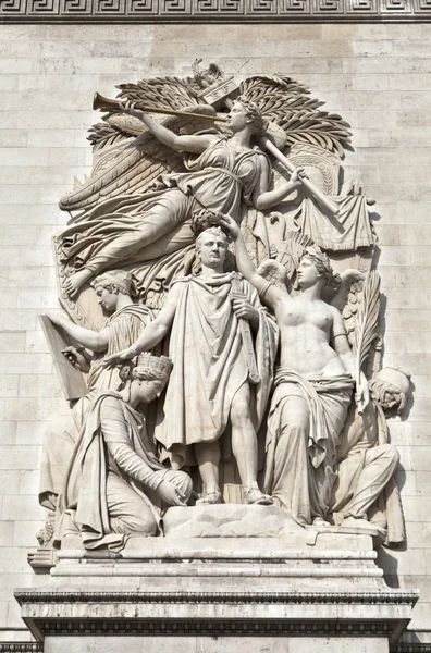 Arch of Triumph – Le Triomphe — Stock Photo, Image