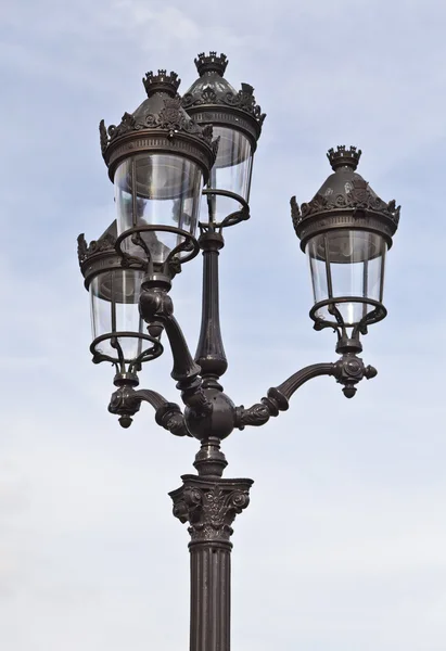 Paris gata lampa — Stockfoto
