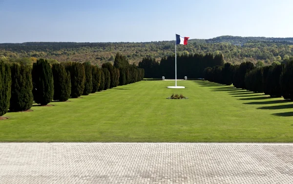 stock image Verdun and the French Flag