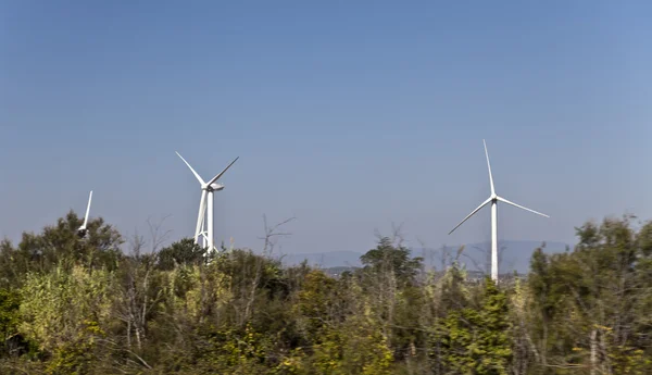 Frankreich Windenergie — Stockfoto