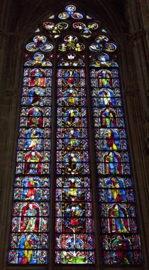 Carcassonne vitraylı camlar