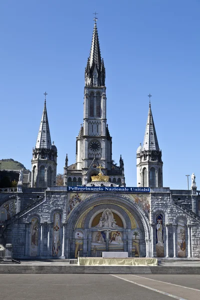 Zufluchtsort von Lourdes — Stockfoto
