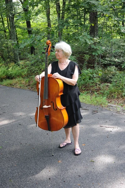 Θηλυκό βιολοντσελίστας. — Φωτογραφία Αρχείου