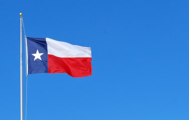 Teksas Cumhuriyeti bayrağı.