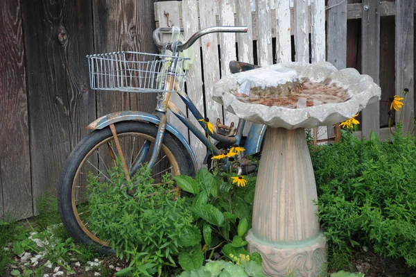 Vintage fiets. — Stockfoto