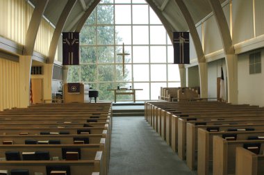 Church interior. clipart