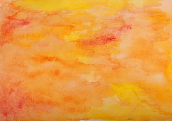 Pomarańczowy ręcznie malowane tekstura — Zdjęcie stockowe