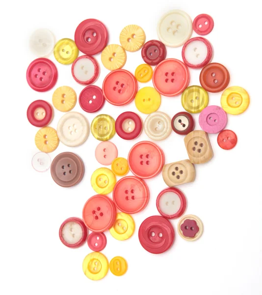 Χρωματιστά κουμπιά — Φωτογραφία Αρχείου