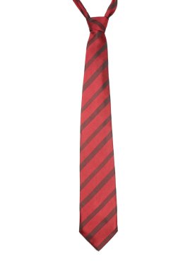 Luxury tie on white background clipart