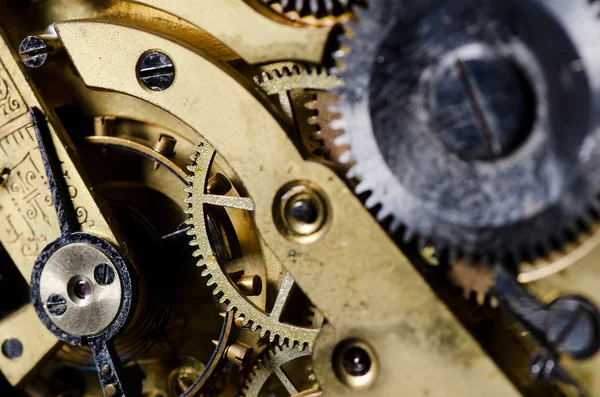 Het mechanisme van een oude horloge — Stockfoto