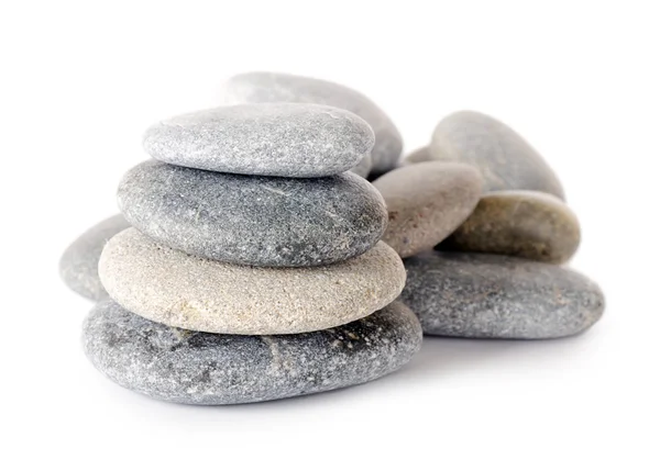 Grupo de pedras isoladas — Fotografia de Stock