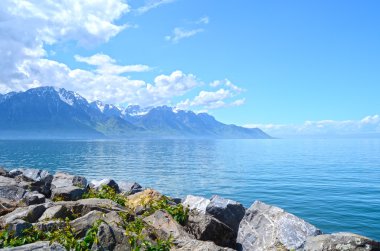 dağ ve Cenevre Gölü, İsviçre