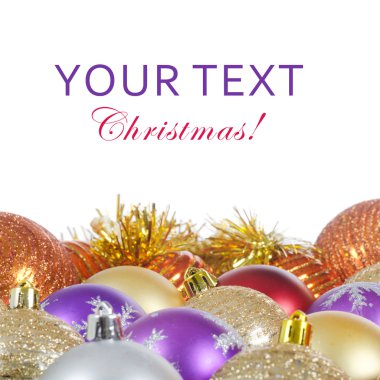 kar Noel ağacı topu