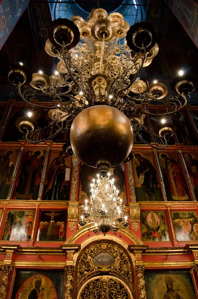 Interior de la iglesia ortodoxa rusa — Foto de Stock