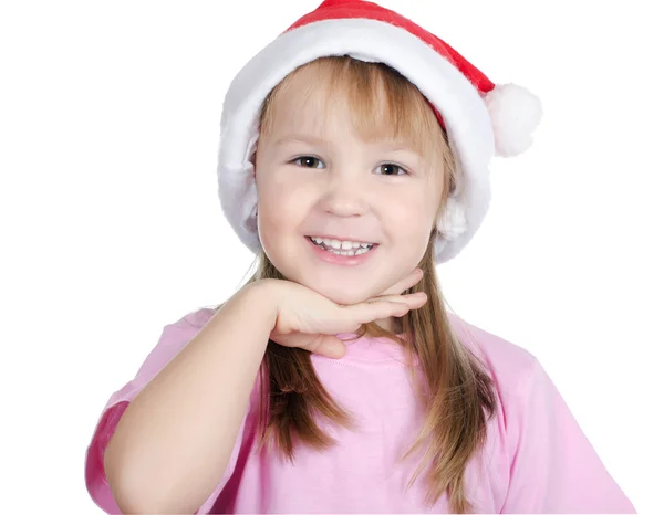 A menina de Natal — Fotografia de Stock