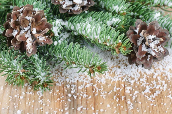 Jul dekorativa kantlinjer — Stockfoto