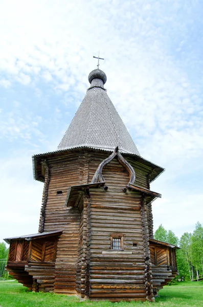 Деревянные церкви — стоковое фото