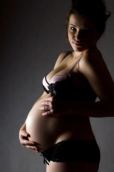 Porträt der Schwangeren — Stockfoto