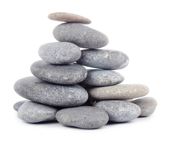 Grupo de pedras isoladas — Fotografia de Stock