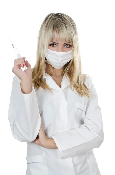 The beautiful doctor — Stock Photo, Image