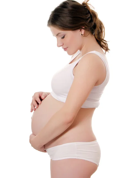 La femme enceinte Images De Stock Libres De Droits