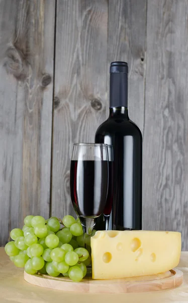 Kırmızı şarap cam — Stok fotoğraf