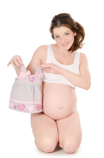 La femme enceinte Image En Vente