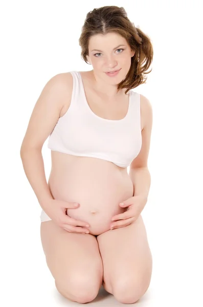 La femme enceinte — Photo