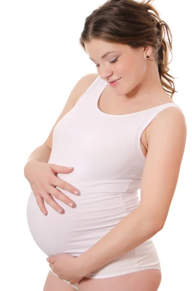 La femme enceinte Images De Stock Libres De Droits