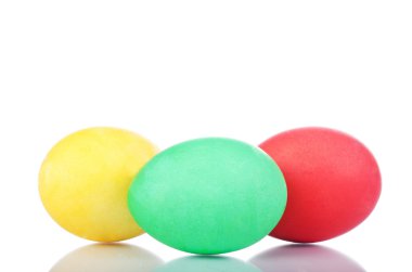Colorful Easter Eggs clipart
