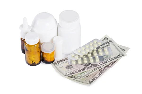Los paquetes de pastillas - médico abstracto —  Fotos de Stock