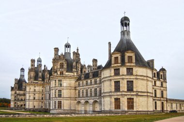 Chambord - the french medieval castle (Loire Valley) clipart