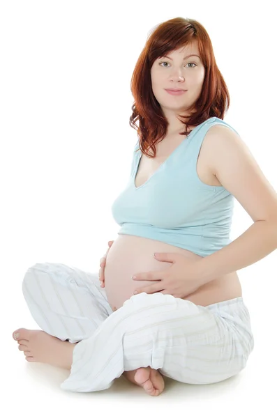The pregnant woman Royalty Free Stock Images