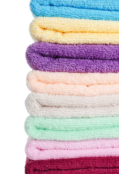 Las toallas de color combinadas — Foto de Stock